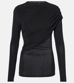 Isabel Marant Draped jersey top