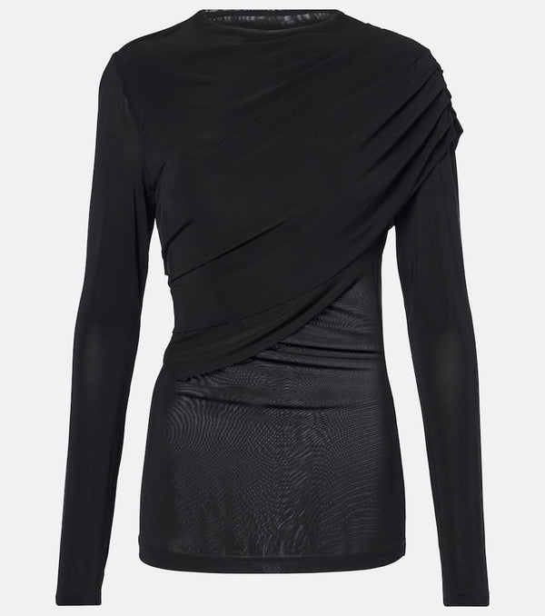 Isabel Marant Draped jersey top