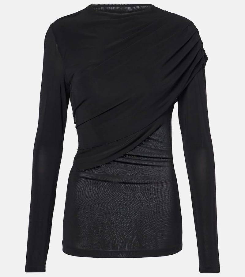 Isabel Marant Draped jersey top