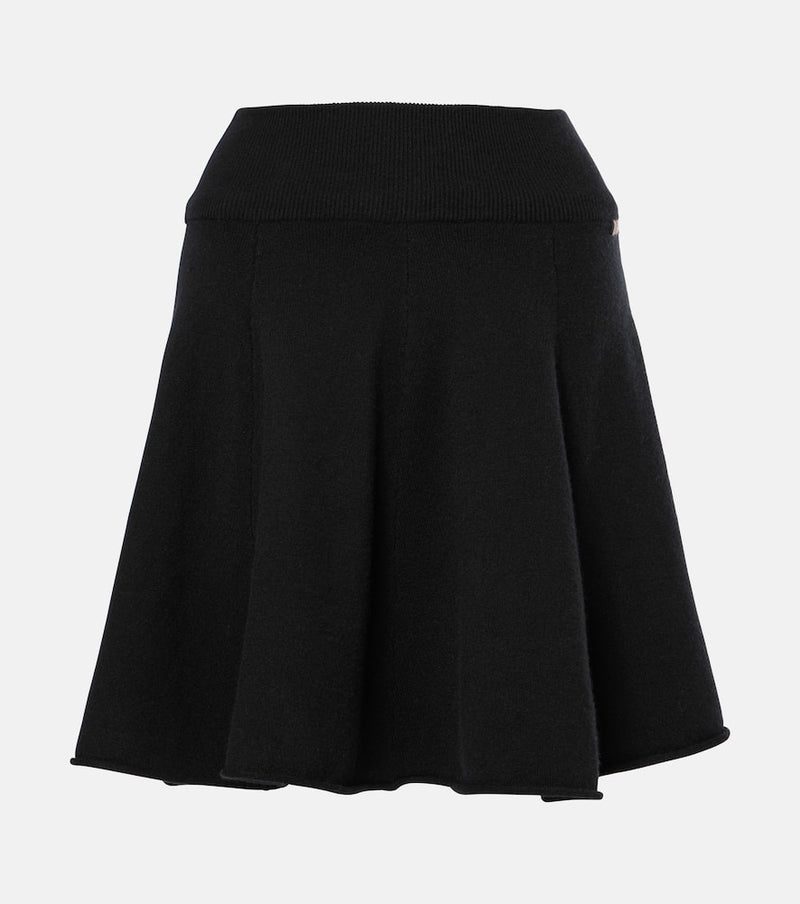 Extreme Cashmere N°379 Girl cashmere-blend miniskirt