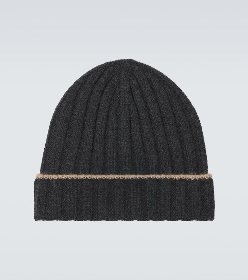 Brunello Cucinelli Ribbed-knit cashmere beanie