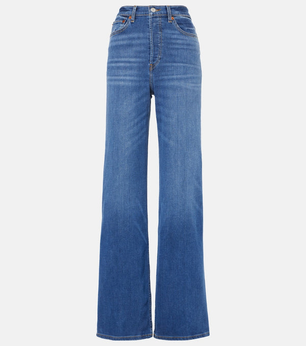 Re/Done '70s high-rise wide-leg jeans