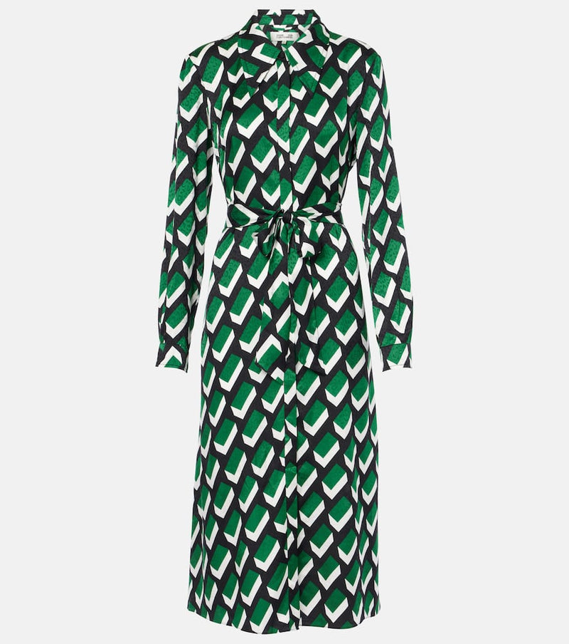 Diane von Furstenberg Gizelle jacquard midi dress