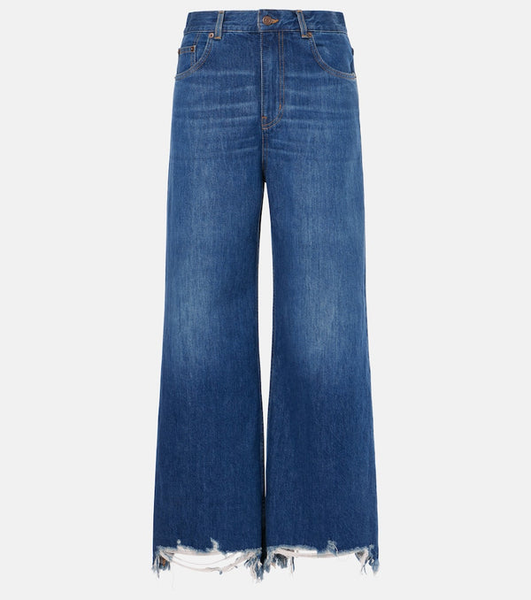 Chloé Mid-rise wide-leg jeans