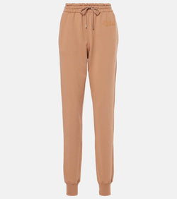 Chloé Cotton fleece sweatpants