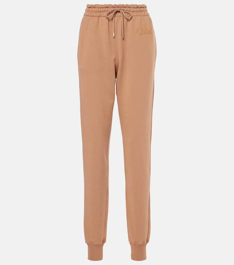 Chloé Cotton fleece sweatpants