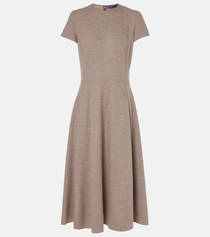 Ralph Lauren Collection Wool and silk blend midi dress