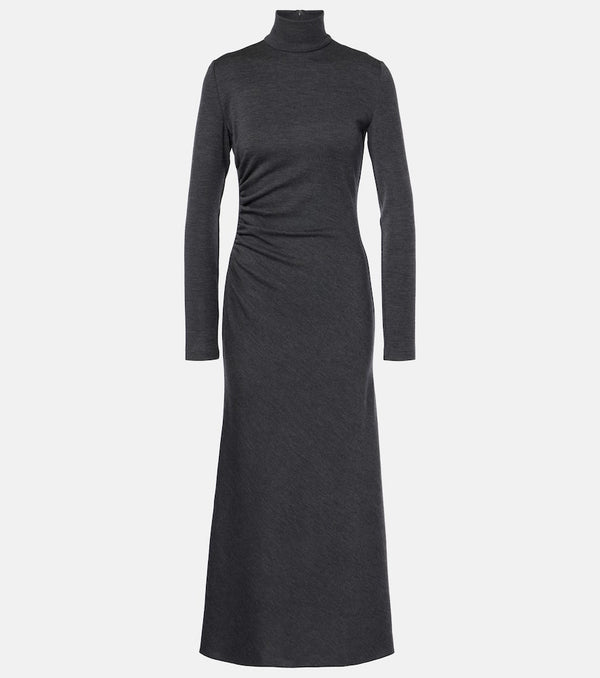 Ralph Lauren Collection Ruched wool maxi dress