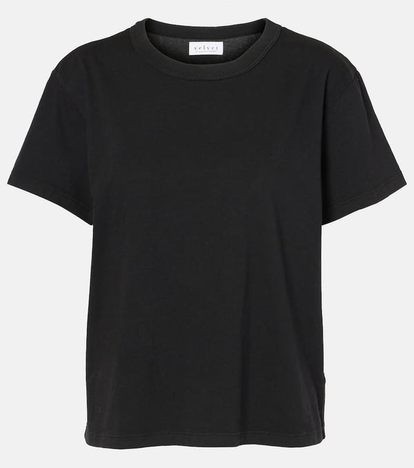 Velvet Leigh cotton jersey T-shirt