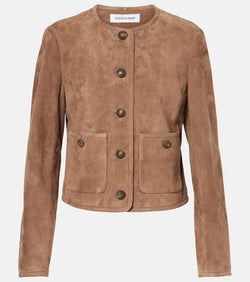 Veronica Beard Andrea suede jacket