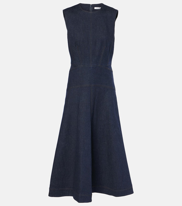 Veronica Beard Karrigan denim midi dress