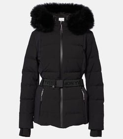 Yves Salomon Shearling-trimmed ski jacket