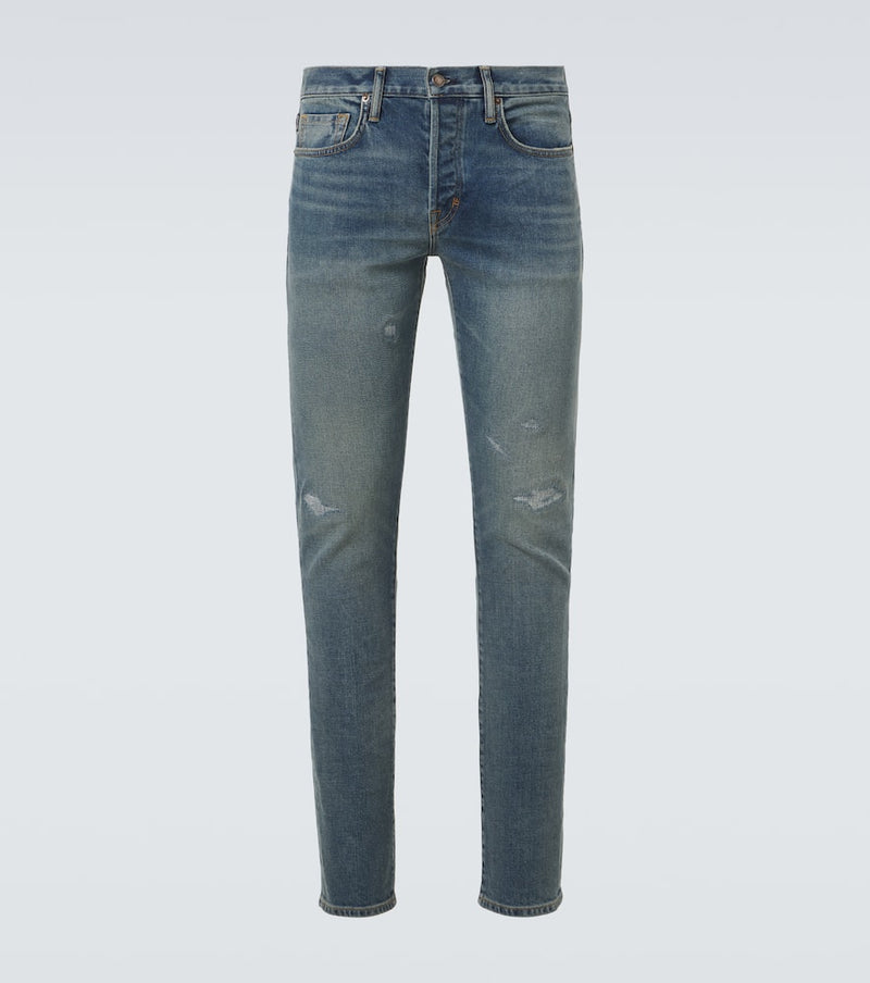 Tom Ford Distressed straight jeans