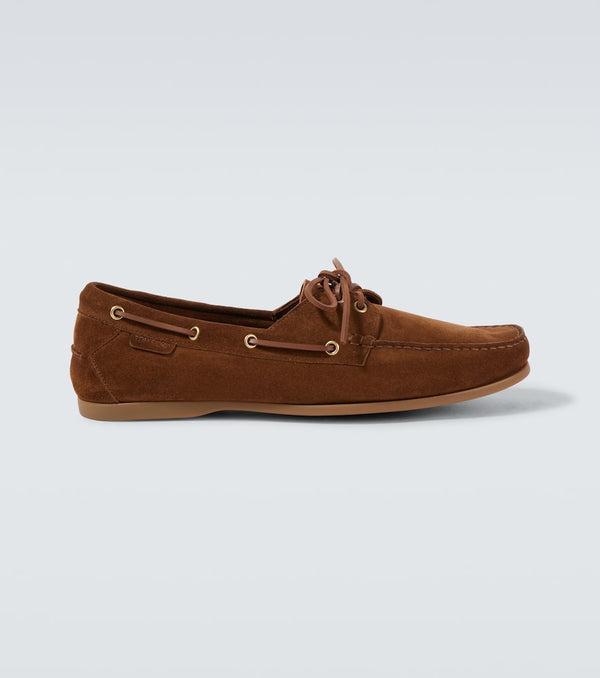 Tom Ford Robin suede boat shoes