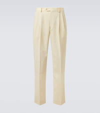 Auralee Wool and mohair straight pants