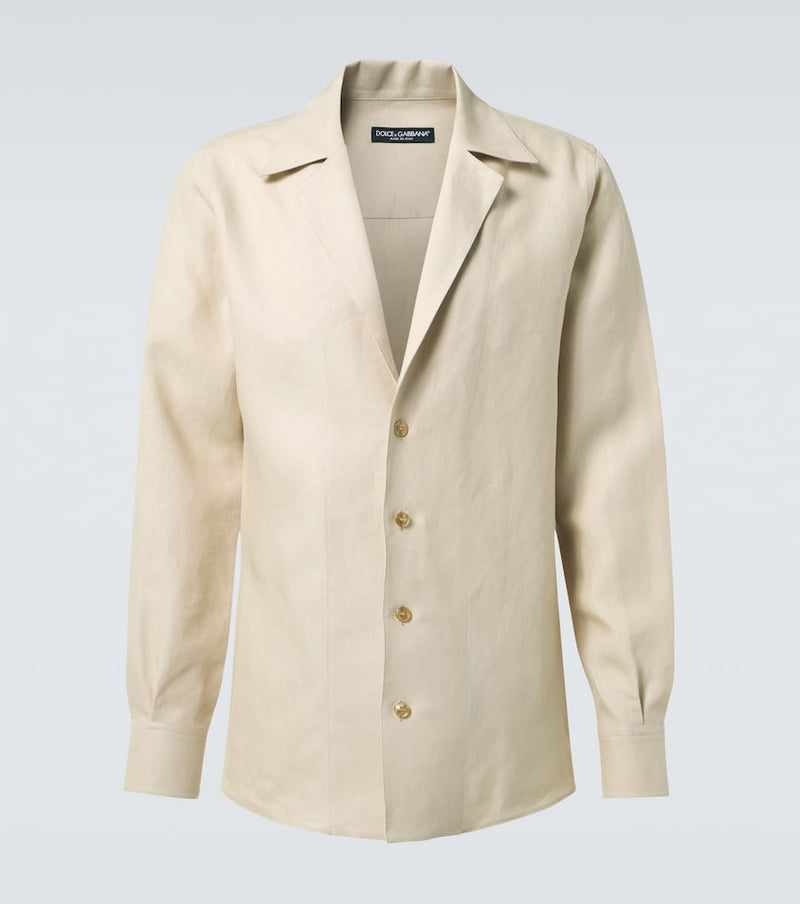 Dolce & Gabbana Linen overshirt