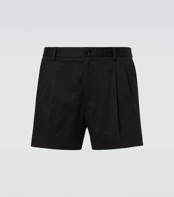 Dolce & Gabbana Cotton-blend gabardine shorts