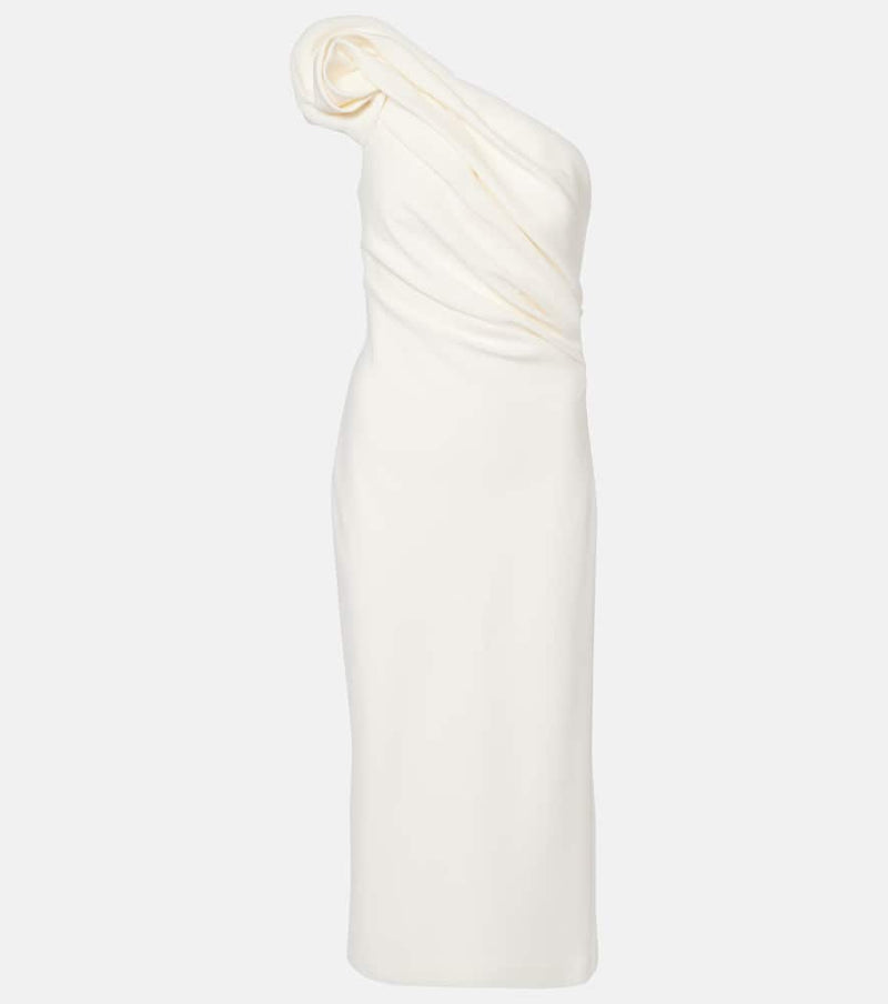 Safiyaa Granalle draped crêpe cocktail dress