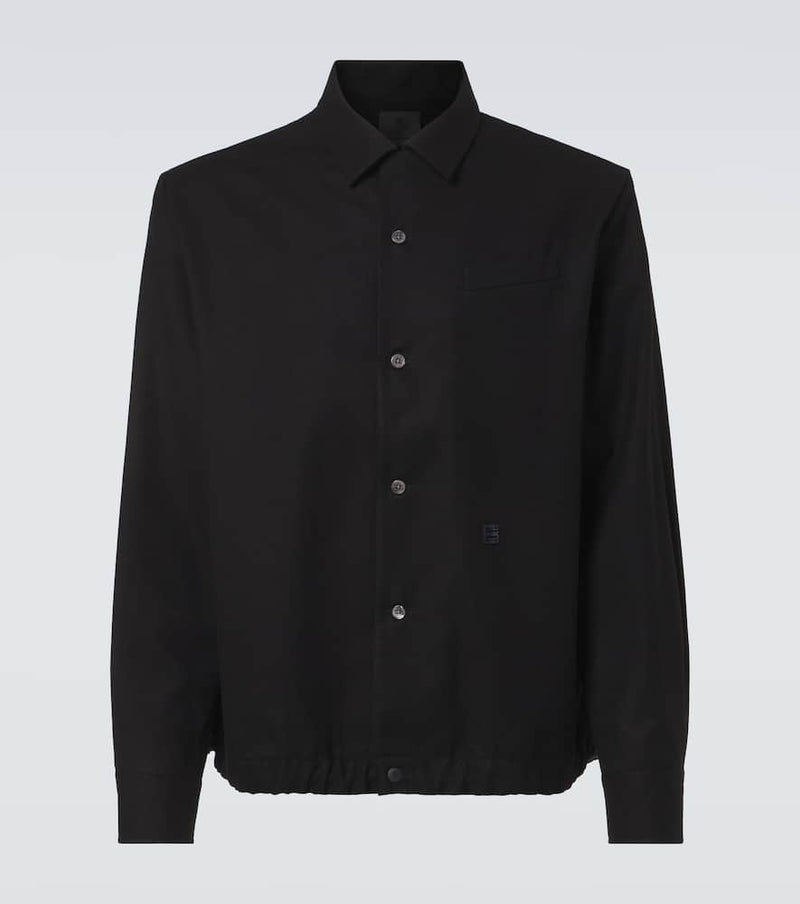 Givenchy Wool flannel overshirt