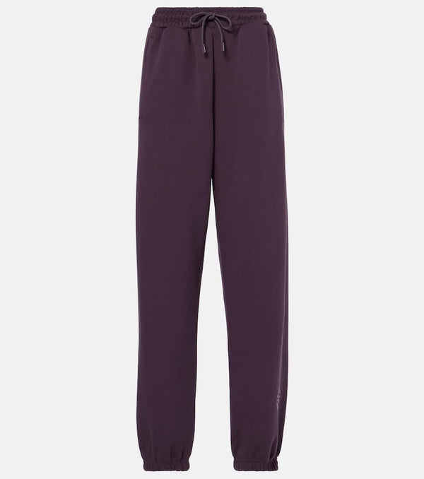 Adidas by Stella McCartney Cotton-blend fleece sweatpants