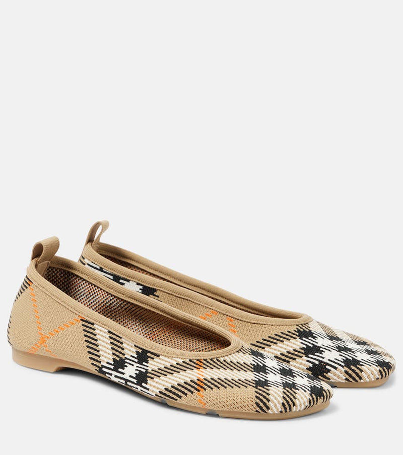 Burberry Burberry Check ballet flats