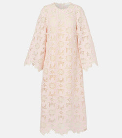 Zimmermann Ottie scalloped lace midi dress