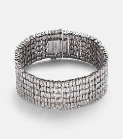 Suzanne Kalan 18kt white gold bracelet with diamonds