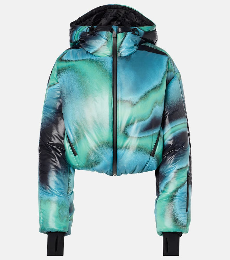 Aztech Mountain Daisy cropped down ski jacket