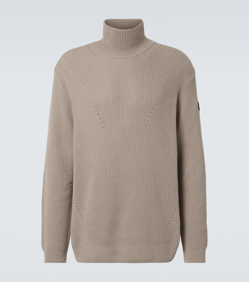 Moncler Cotton turtleneck sweater