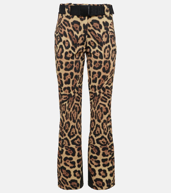 Goldbergh Minou leopard-print ski pants