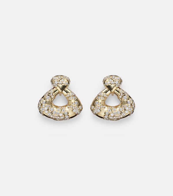 Marina B Annec 18kt gold earrings with diamonds