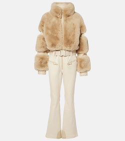 Goldbergh Lieke faux fur-trimmed ski suit