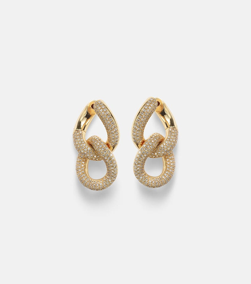 Shay Jewelry 18kt gold earrings with diamonds