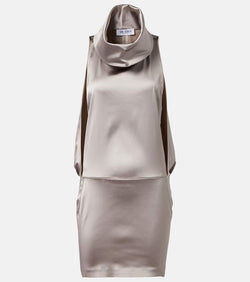 The Attico Satin minidress