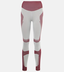 Adidas by Stella McCartney TrueNature colorblocked ski leggings