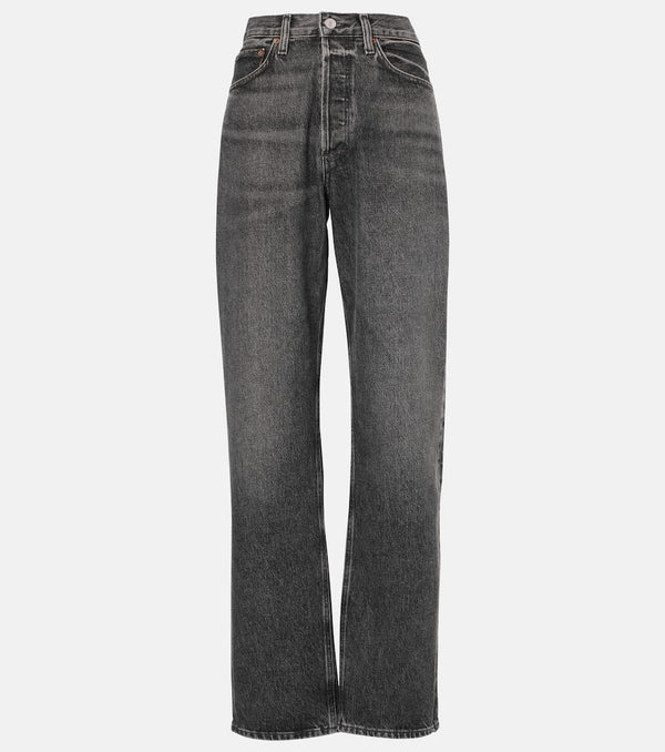 Agolde Kelly high-rise straight jeans