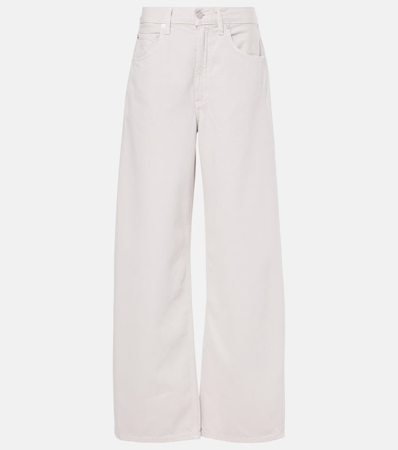 Agolde Low Curve mid-rise wide-leg jeans