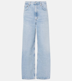 Agolde Low Curve mid-rise barrel-leg jeans