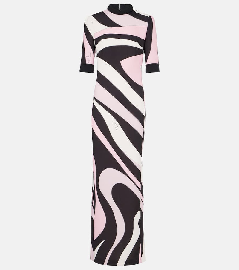 Pucci Iride cady maxi dress