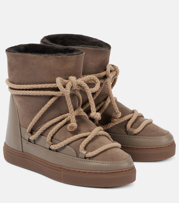 Inuikii Classic Wedge leather snow boots