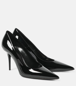 Saint Laurent Norma patent leather pumps