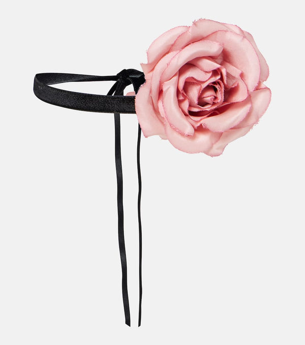 Jennifer Behr Floral-appliqué headband