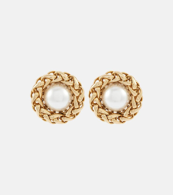 Jennifer Behr Marit 18kt gold-plated earrings