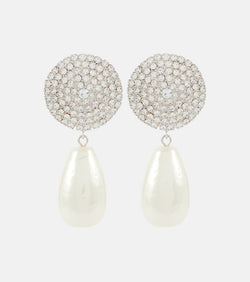 Jennifer Behr Dorrit embellished drop earrings