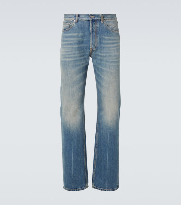 Alexander McQueen Faded straight jeans