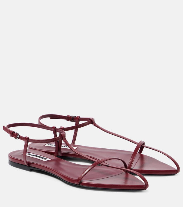 Jil Sander Tripon leather sandals