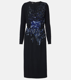 Dries Van Noten Sequined midi dress