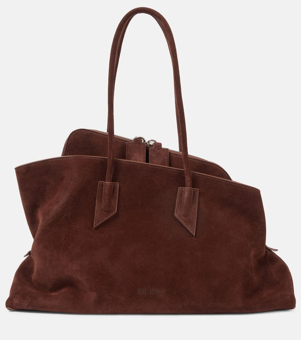 The Attico La Passeggiata Large suede tote bag