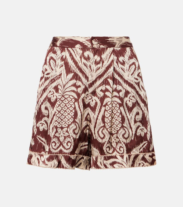 Poupette St Barth Isabelle printed shorts