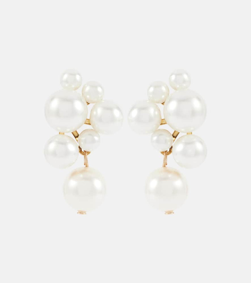 Jennifer Behr Perlita faux pearl earrings